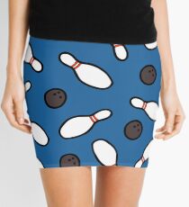 Bowling for Pins Pattern Mini Skirt