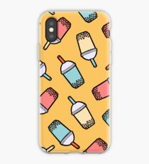 Bubble Tea Pattern iPhone Case