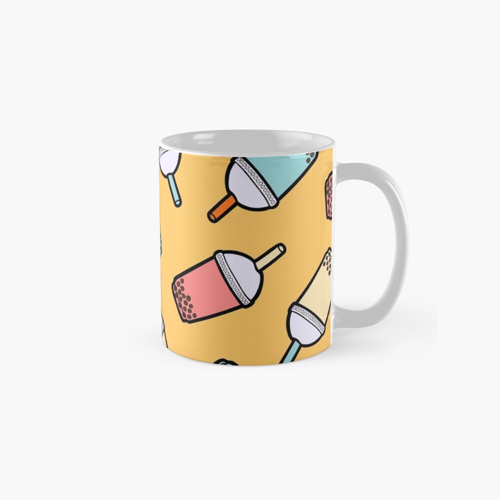 Bubble Tea Pattern Classic Mug