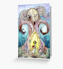 Pan's Labyrinth Greeting Card