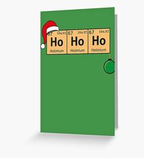 Chemistry Christmas Greeting Card