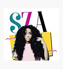 SZA - 90's Inspired Photographic Print