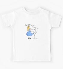 Curiouser And Curiouser Said Alice Kids Tee