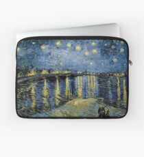 Vincent Van Gogh Sternennacht über der Rhône Laptoptasche
