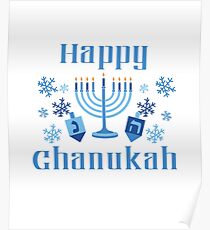 Happy Chanukah Poster
