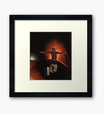 Genius Victory Framed Print