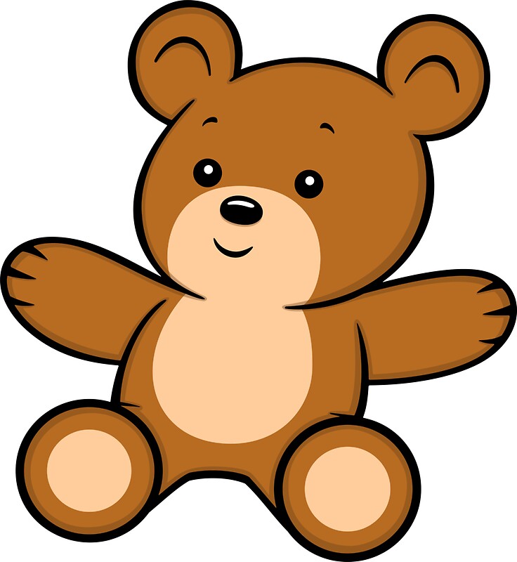 teddy bear cartoon original