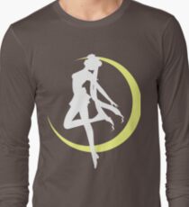 Sailor Moon logo clean Long Sleeve T-Shirt