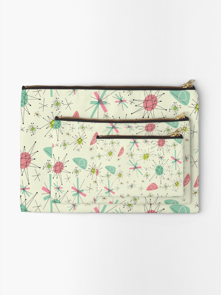 Alternate view of Atomic 50s Zipper Pouch