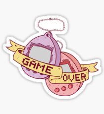 tamagotchi game over Sticker