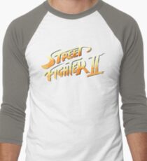 Street Fighter 2 faded Men's Baseball ¾ T-Shirt