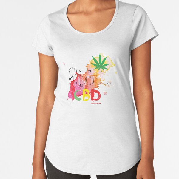 CBD Splash Premium Scoop T-Shirt