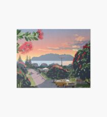 Great Barrier Island - Road to Leigh Art Board