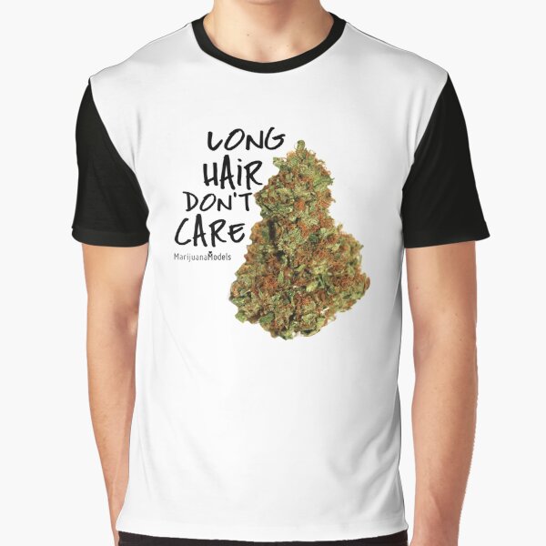 Long Hair Don't Care Graphic T-Shirt