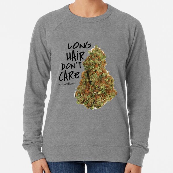 Long Hair Don't Care Lightweight Sweatshirt