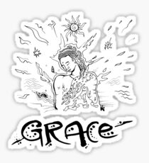 Grace - Drawn by Nataraaj Sticker