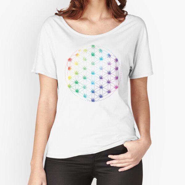 Flowers of Life Relaxed Fit T-Shirt