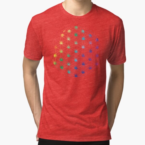 Flowers of Life Tri-blend T-Shirt