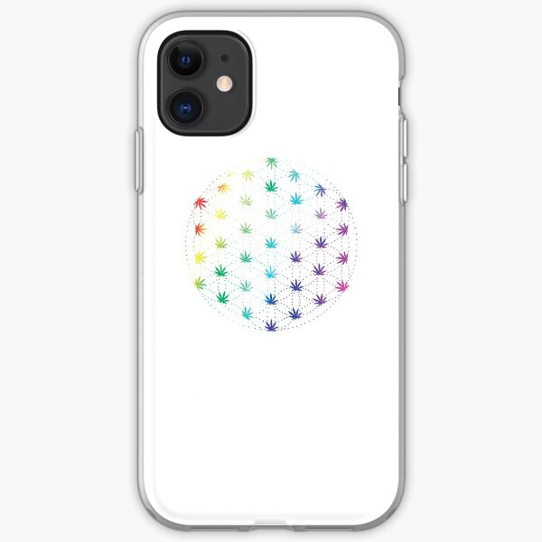 Flowers of Life iPhone Soft Case