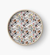 Kawaii Ghibli Doodle Clock
