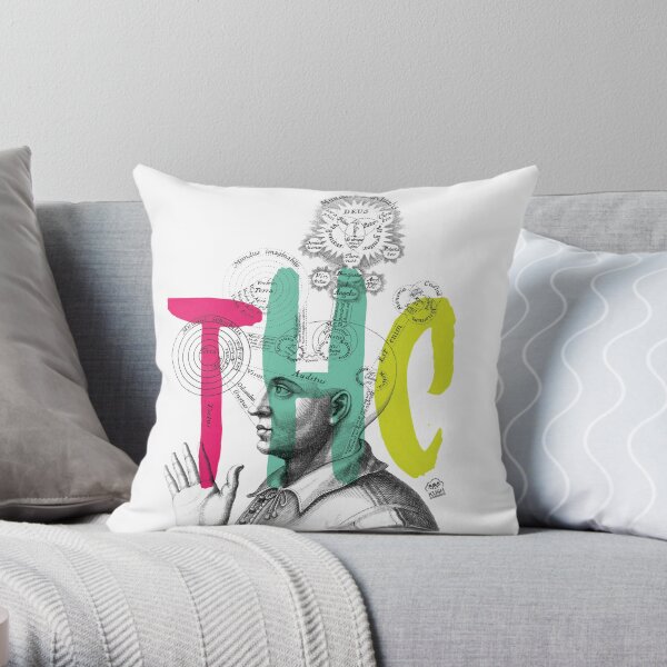 THC Minds Throw Pillow
