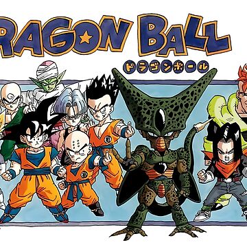 android saga poster, dragon ball z poster, anime poster