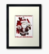 CHRISTMAS CARD 1 Framed Print