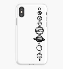 White Planets iPhone Case