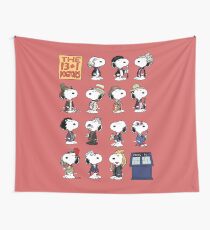 The 13 + 1 Dogtors Wall Tapestry