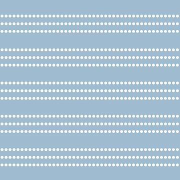 Horizontal dotted lines - light blue | Sticker