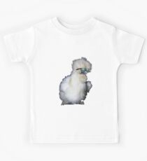 Silkie Chicken Funny Smooth Design Kids Tee
