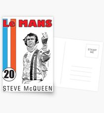 STEVE McQUEEN LE MANS Postcards