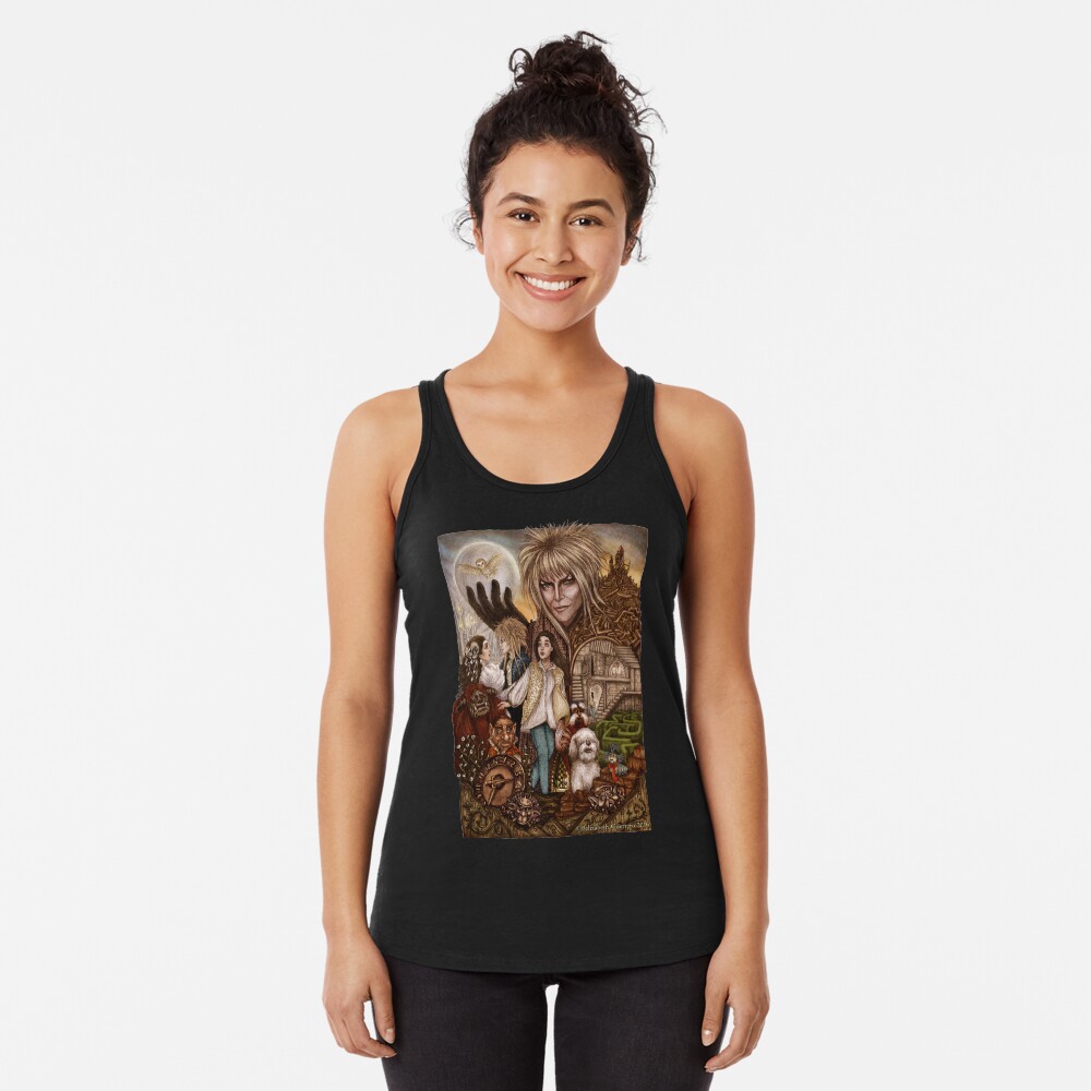 Labyrinth Racerback Tank Top