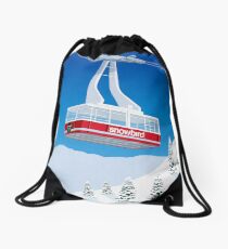 Snowbird Ski Resort Drawstring Bag