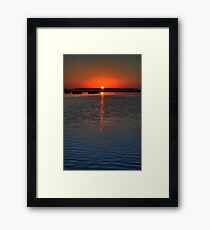 Dusk Framed Print