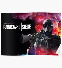 rainbow six siege smoke Poster