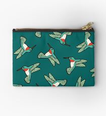 Hummingbird Pattern Studio Pouch
