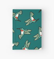 Hummingbird Pattern Hardcover Journal