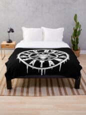Manta TODO EL GRANIZO SATANÁS - BAPHOMET SATÁNICO Y OCULTO