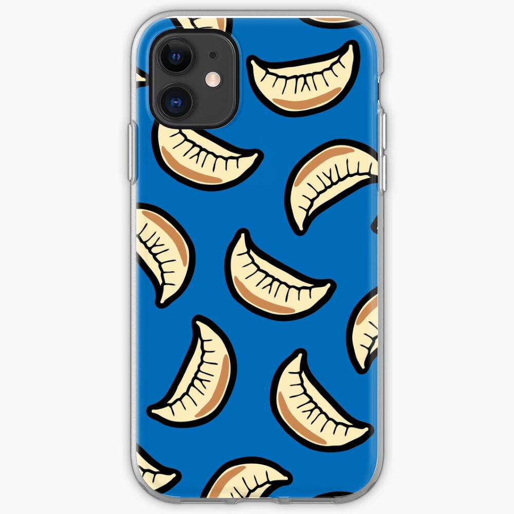Gyoza Dumpling Pattern iPhone Soft Case
