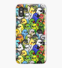 Too Many Birds! Bird Squad 1 iPhone Case/Skin