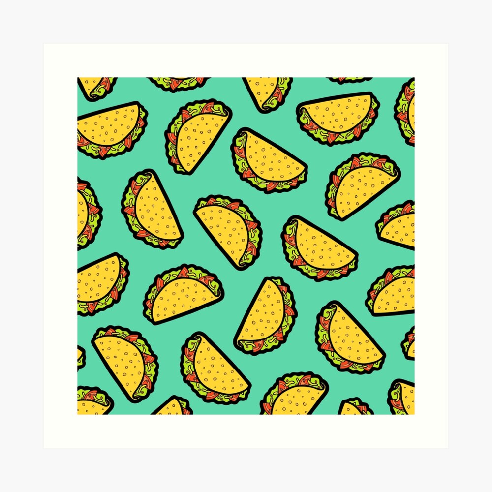 It's Taco Time! Art Print