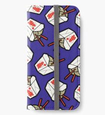 Vinilo o funda para iPhone Patrón de caja de fideos para llevar