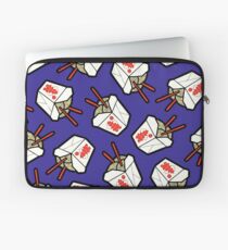 Take-Out Noodles Box Pattern Laptop Sleeve