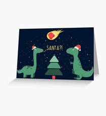 Merry Extinction Greeting Card