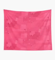 Honeysuckle Square Pixel Color Accent Wall Tapestry