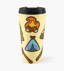 Camping ist cool Thermobecher