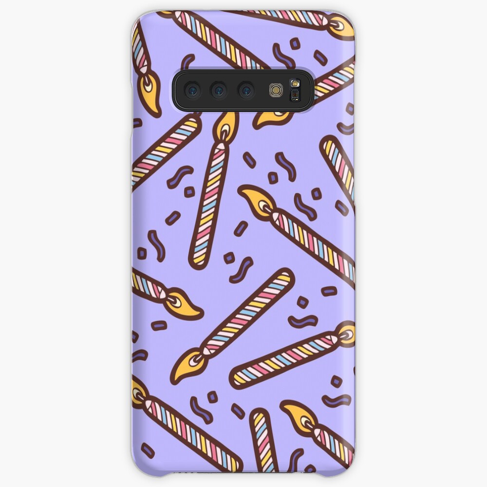 Celebration Candles Pattern Samsung Galaxy Snap Case