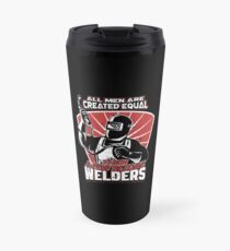 Welder Black Custom Coffee Mug Design Travel Mug