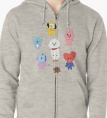BT21 - BTS Zipped Hoodie